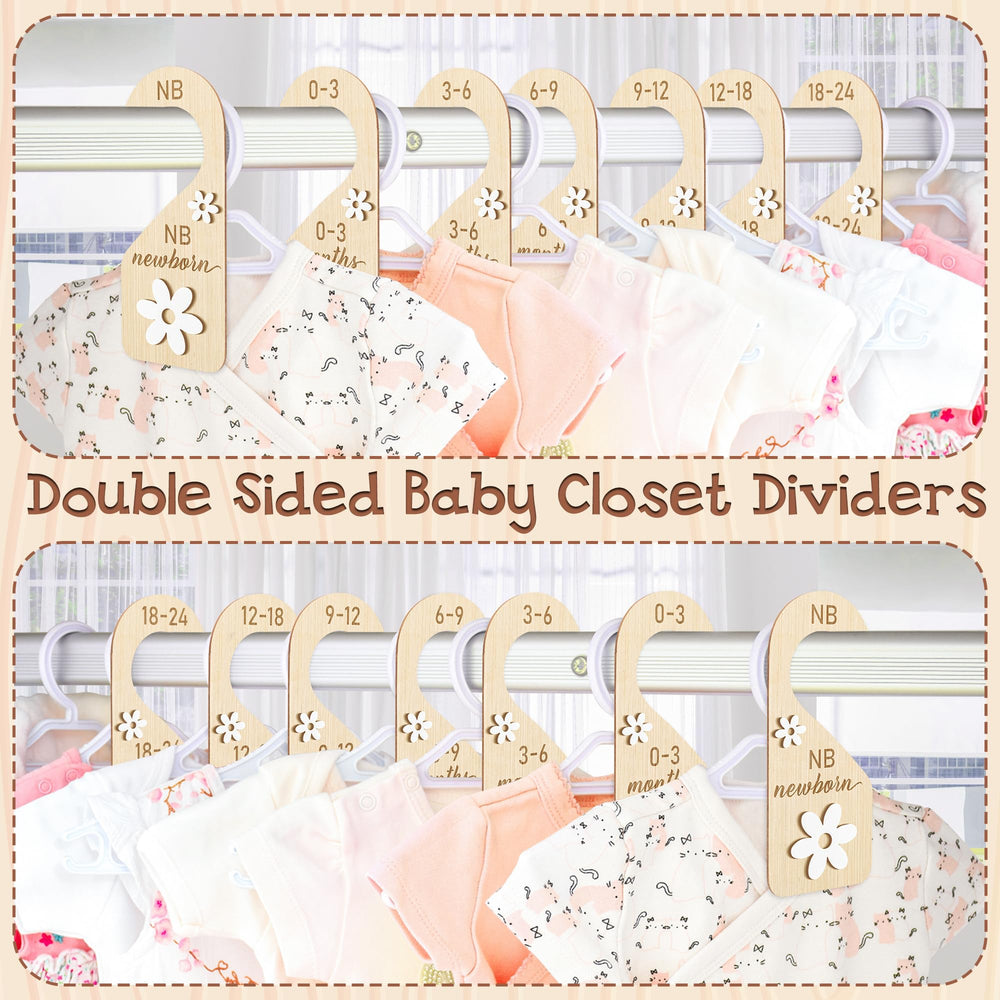 R HORSE natural wood divider offers durability and gentle care for baby fabrics.