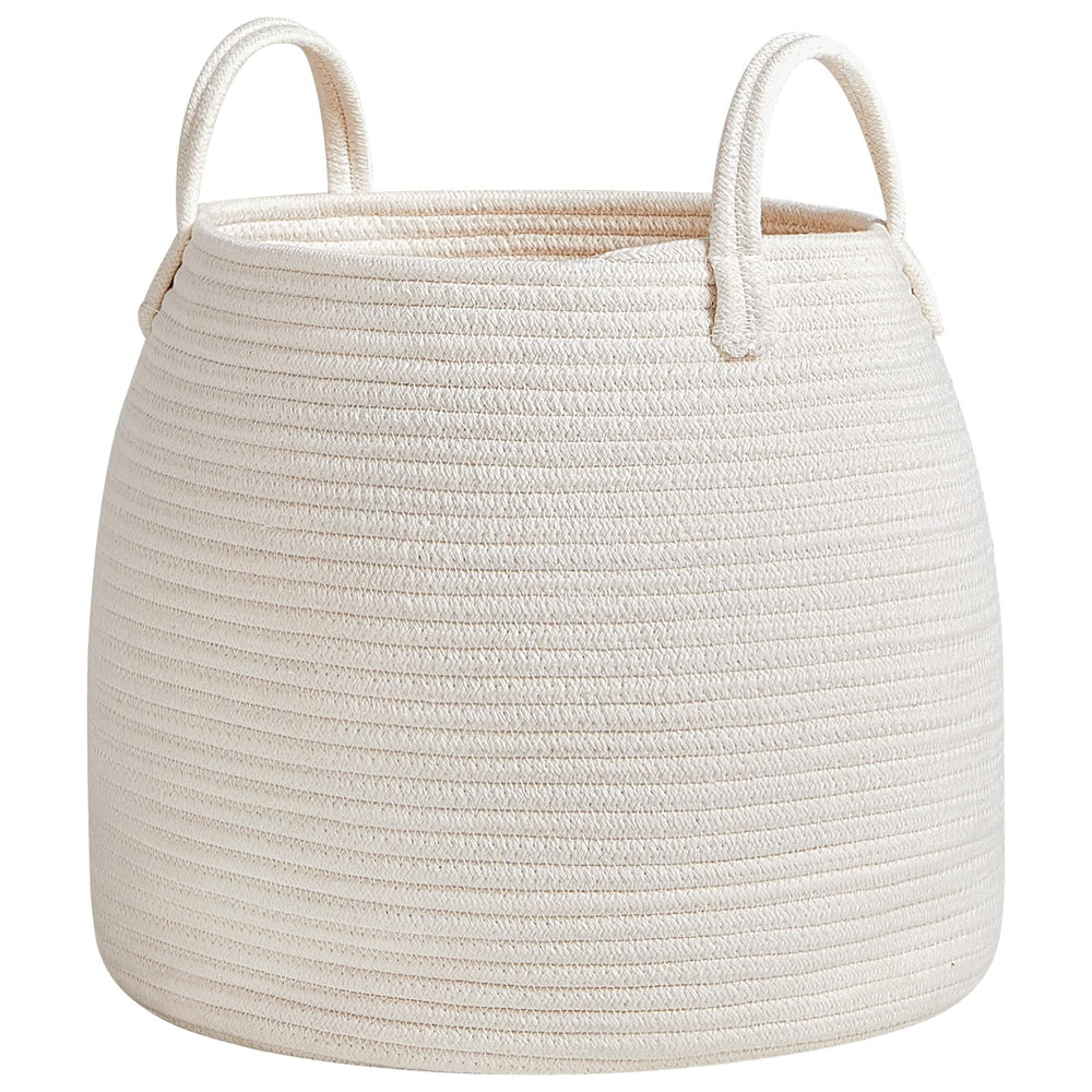 R RUNKA nursery laundry basket with unique shape for blankets and toys