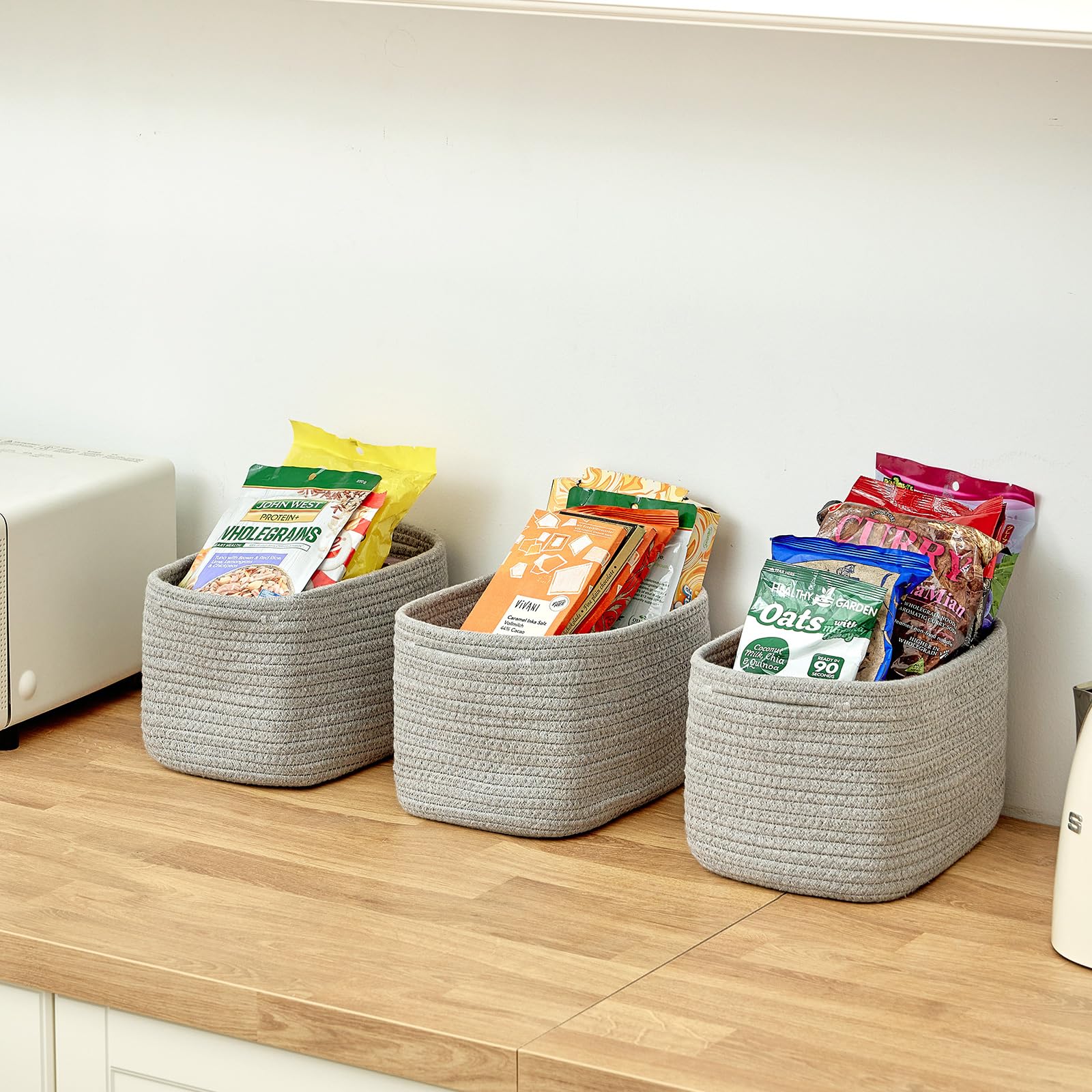 R RUNKA basket in closet for small accessories and mail