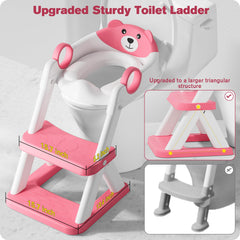 RABB 1ST 2-in-1 seat doubles as a step stool for easy reach.