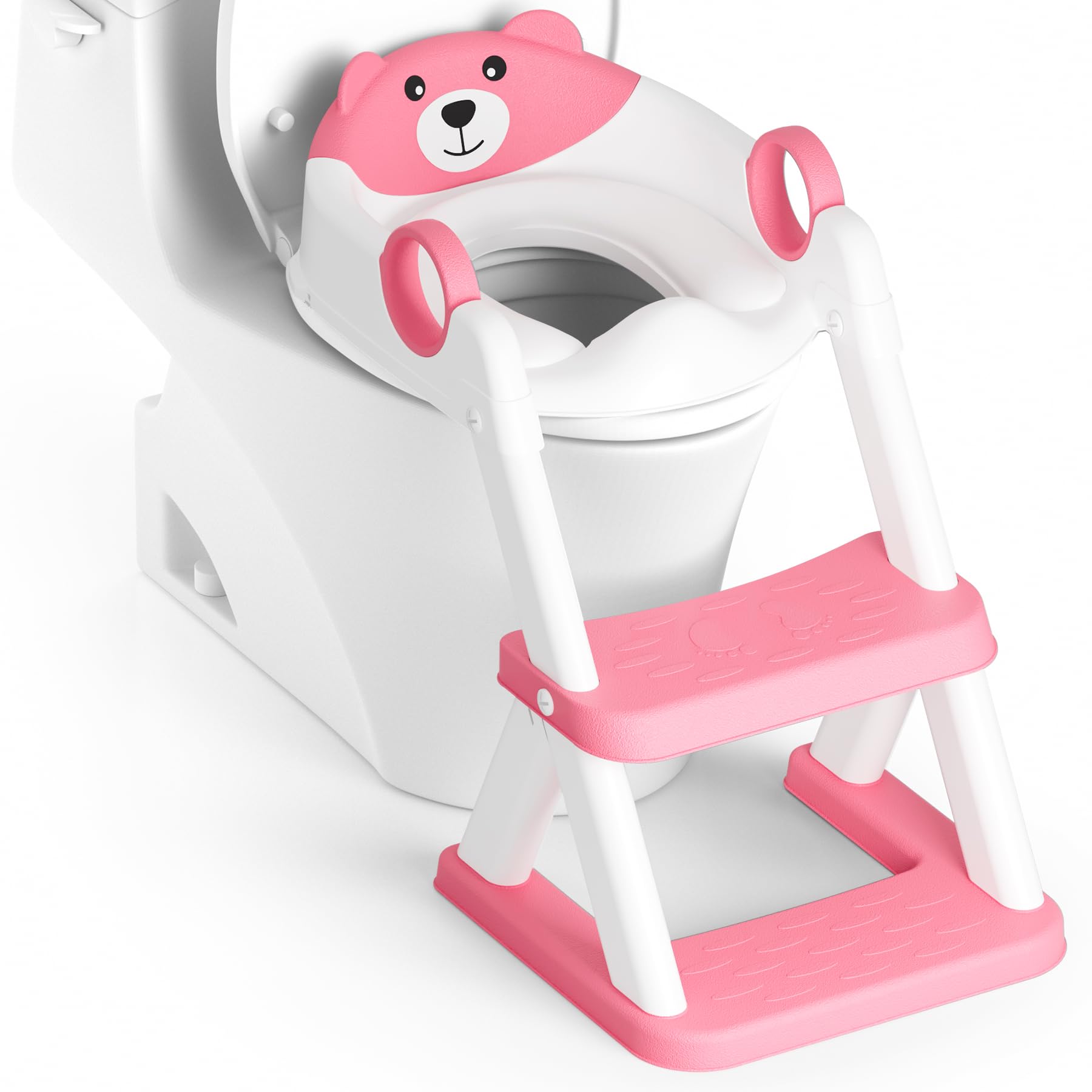 RABB 1ST potty seat with adjustable height for a secure fit on most toilets.