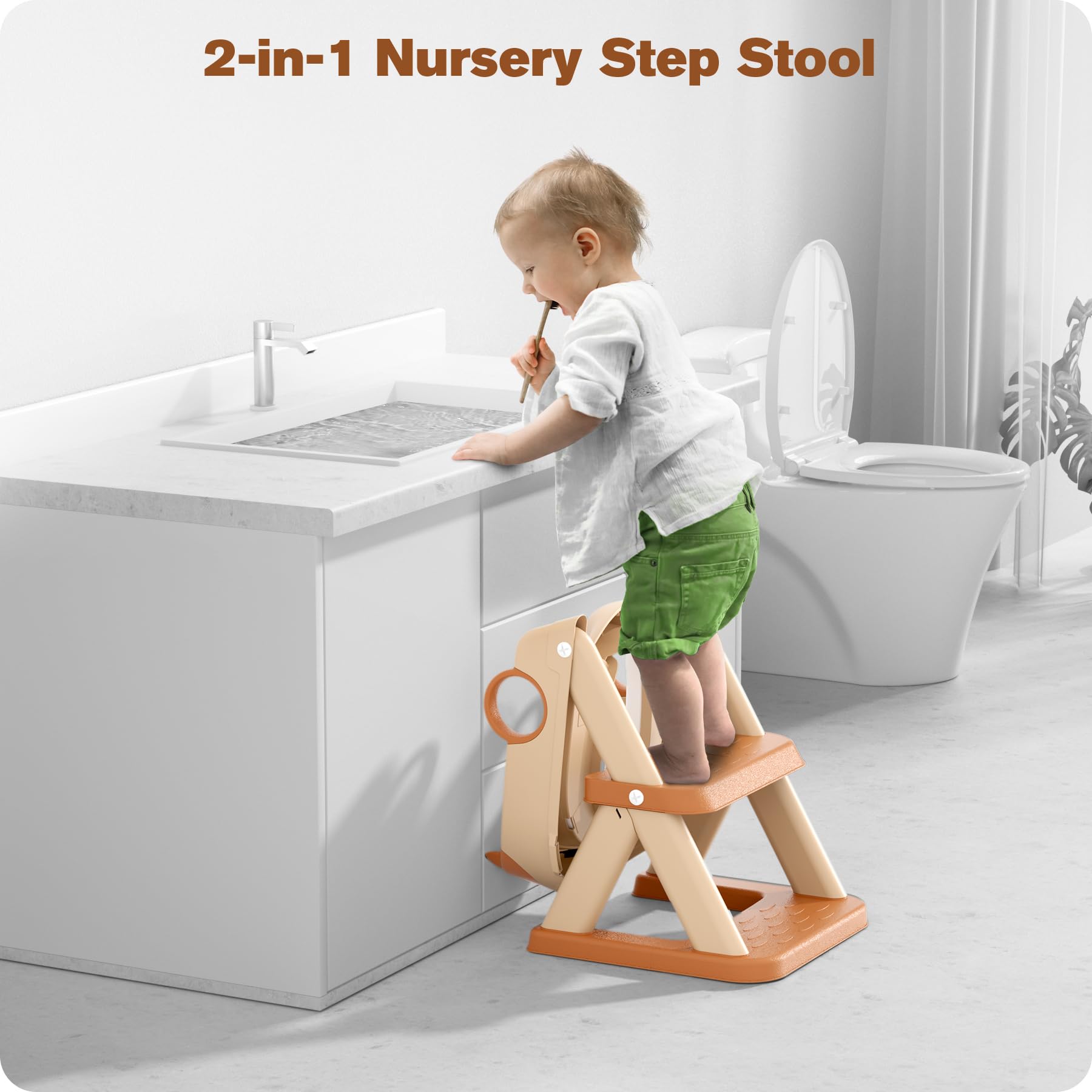 RABB 1ST wide stepping surface reduces climbing fear.
