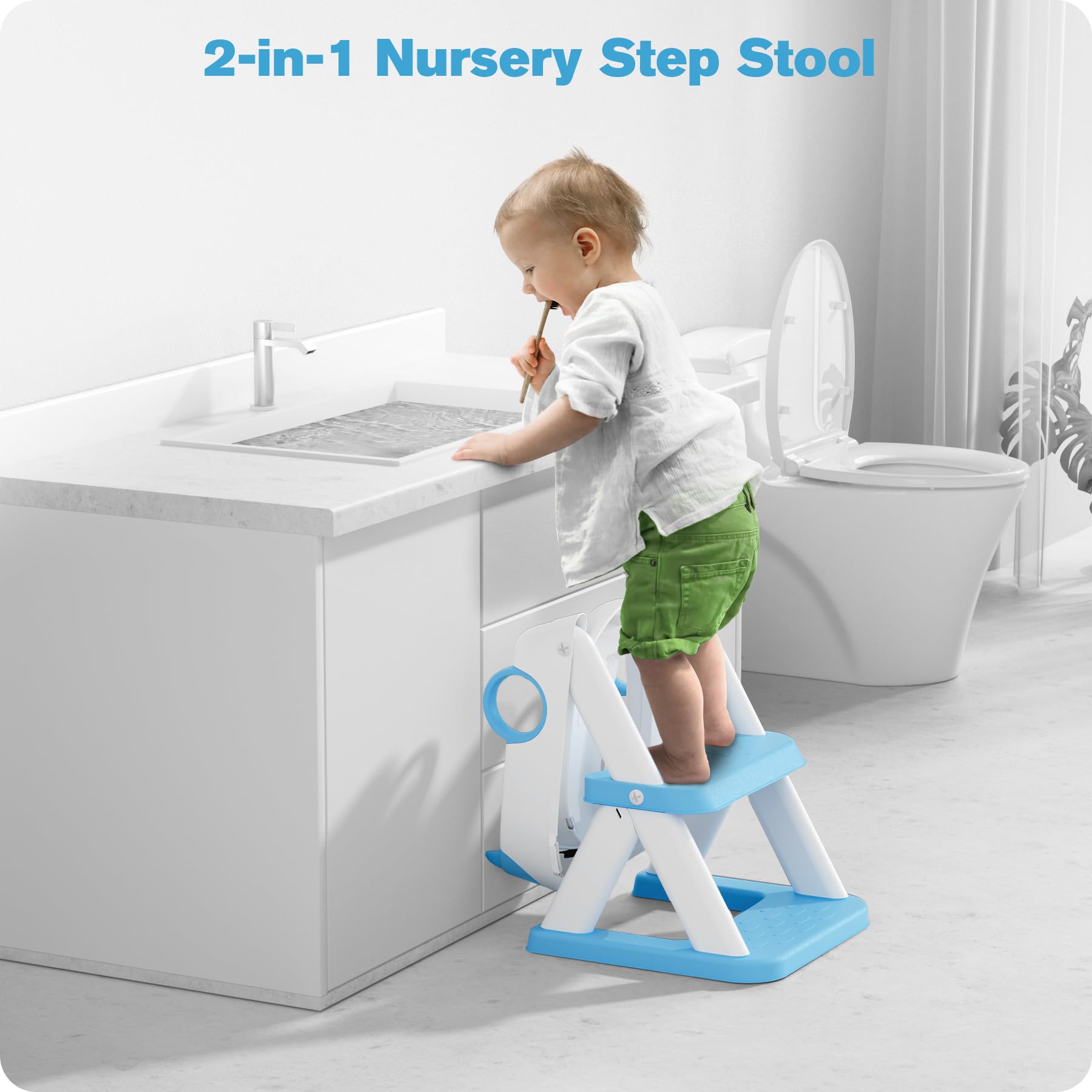RABB 1ST wider stepping surface offers more room to turn.