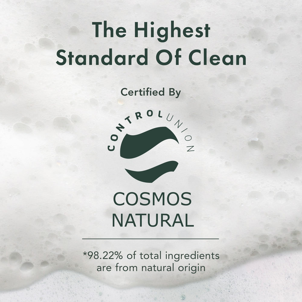 Rael Feminine Wash unscented label closeup for fragrance-free care