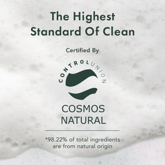 Rael Feminine Wash unscented label closeup for fragrance-free care