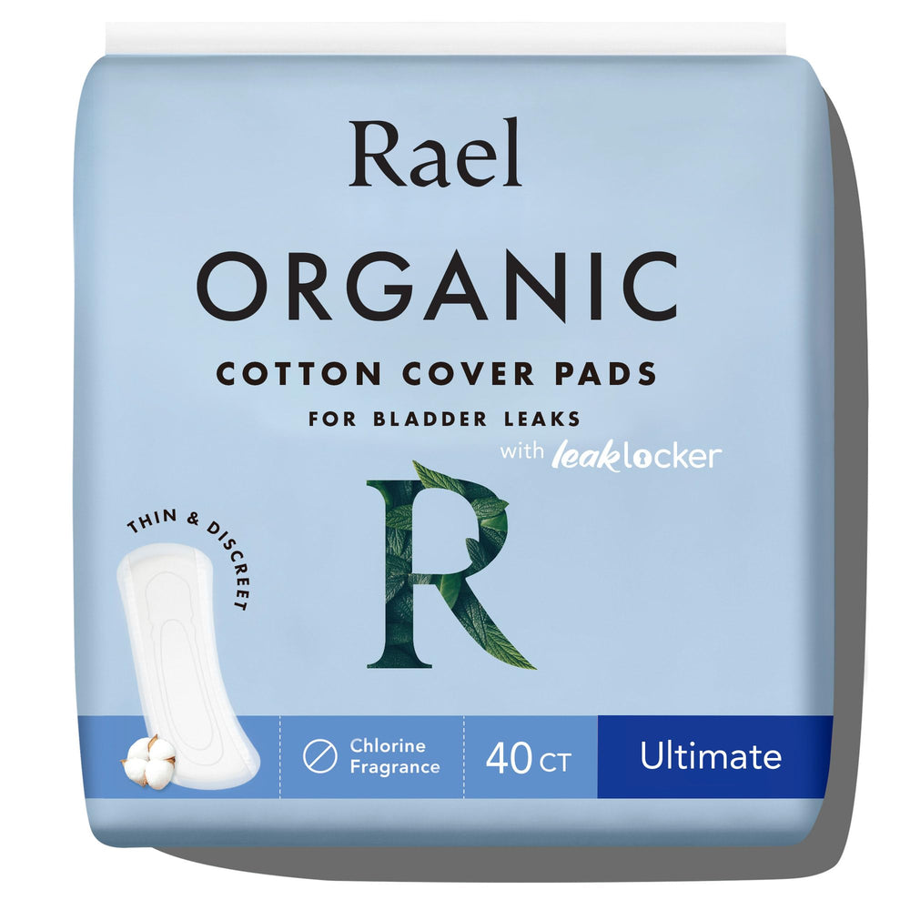 Rael pad with organic cotton cover for gentle skin protection