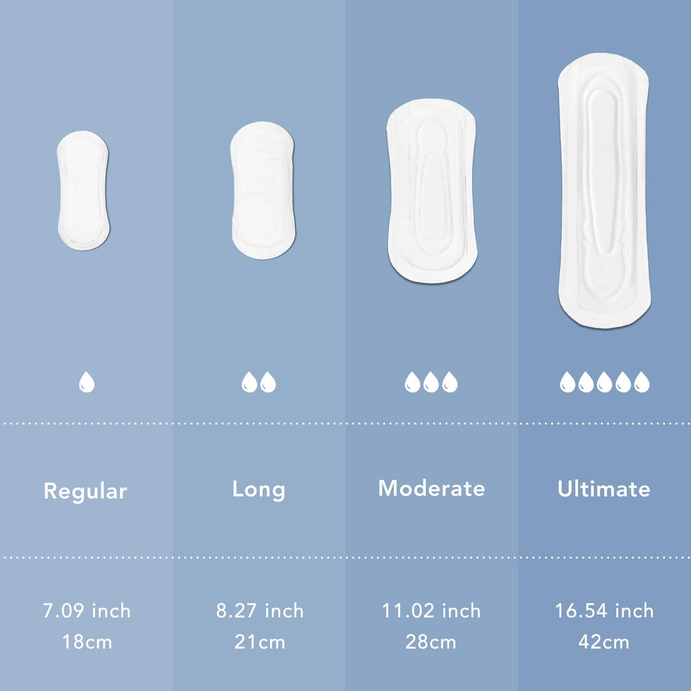 Rael pads are skin-safe and fragrance-free for sensitive skin