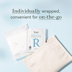 Rael organic cotton fabric texture detail for sensitive skin