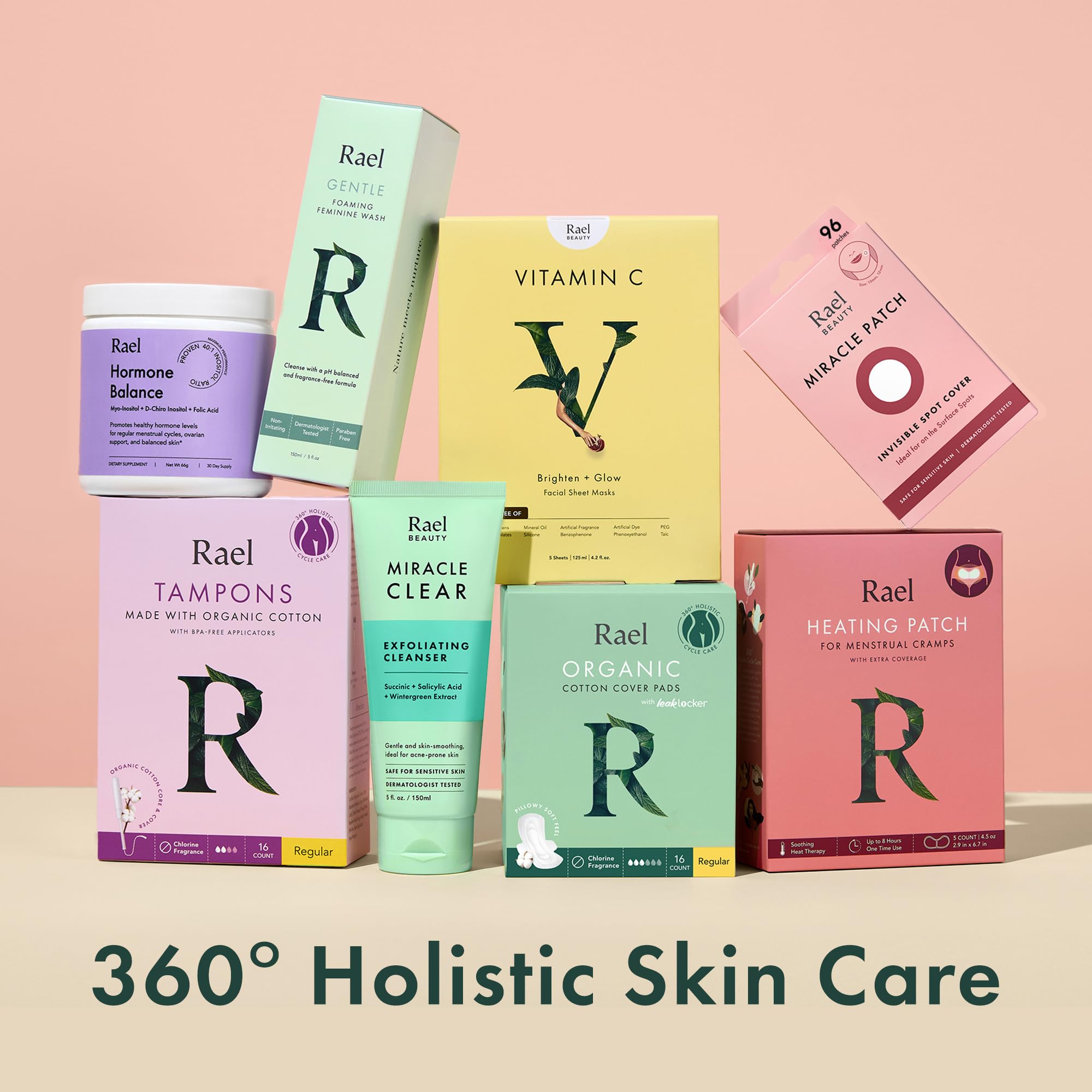 Rael Organic Cotton Wipes daily use, ideal for travel and home