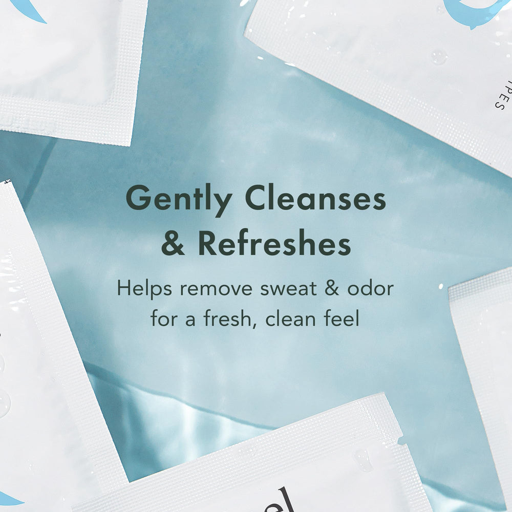 Rael Organic Cotton Wipes sterilized packaging ensures total hygiene