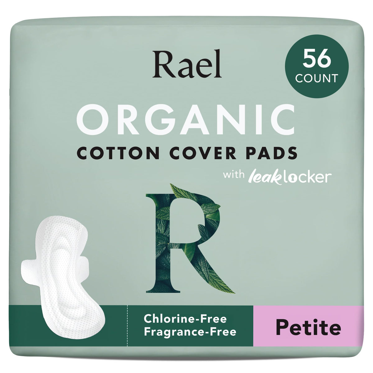 Rael Pads with Wings pack image showing secure daily protection.