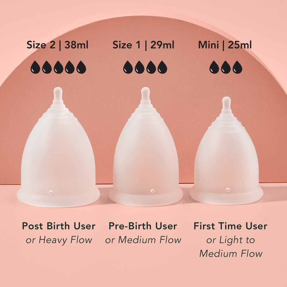Rael period cup mini BPA free and hypoallergenic