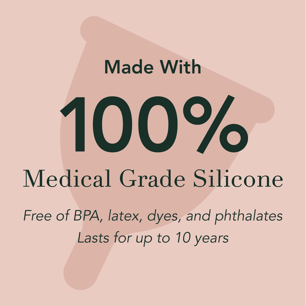 Rael period cup mini made in USA with medical grade silicone