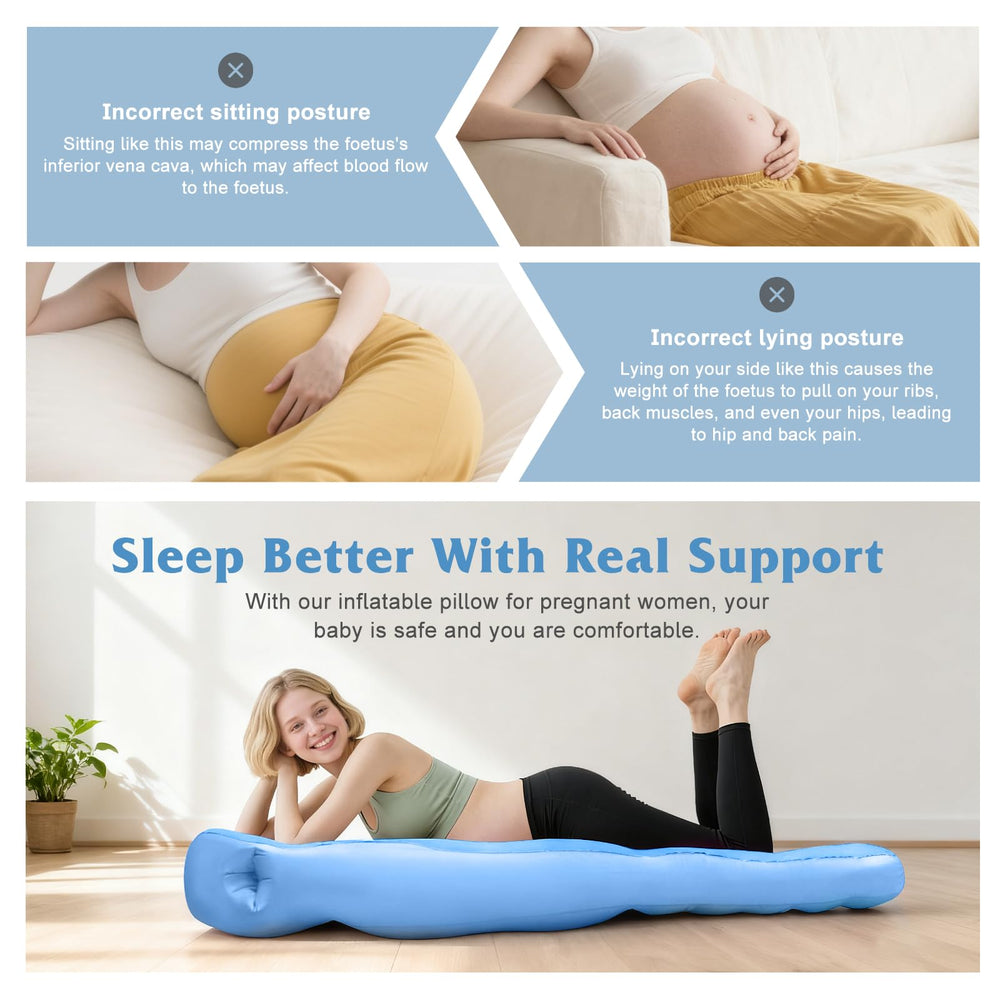 RAGANAWA back and hip support feature helps align the spine during relaxation.