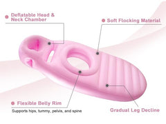 RAGANAWA back cradle aids hip and spine alignment for restful sleep