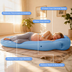 RAGANAWA belly-hole design supports the bump while resting comfortably.