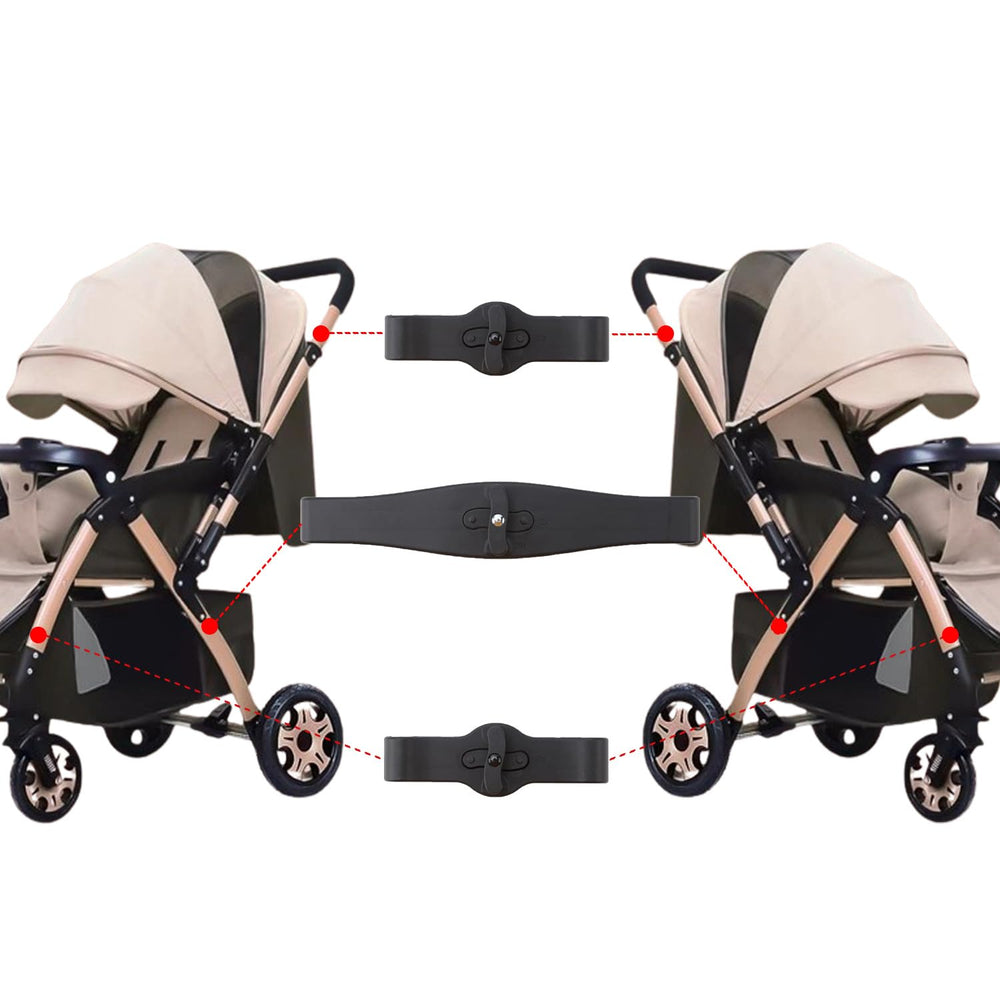 Ragyzity 2in1 twin connector-linker fits multiple models for flexible twins setups.