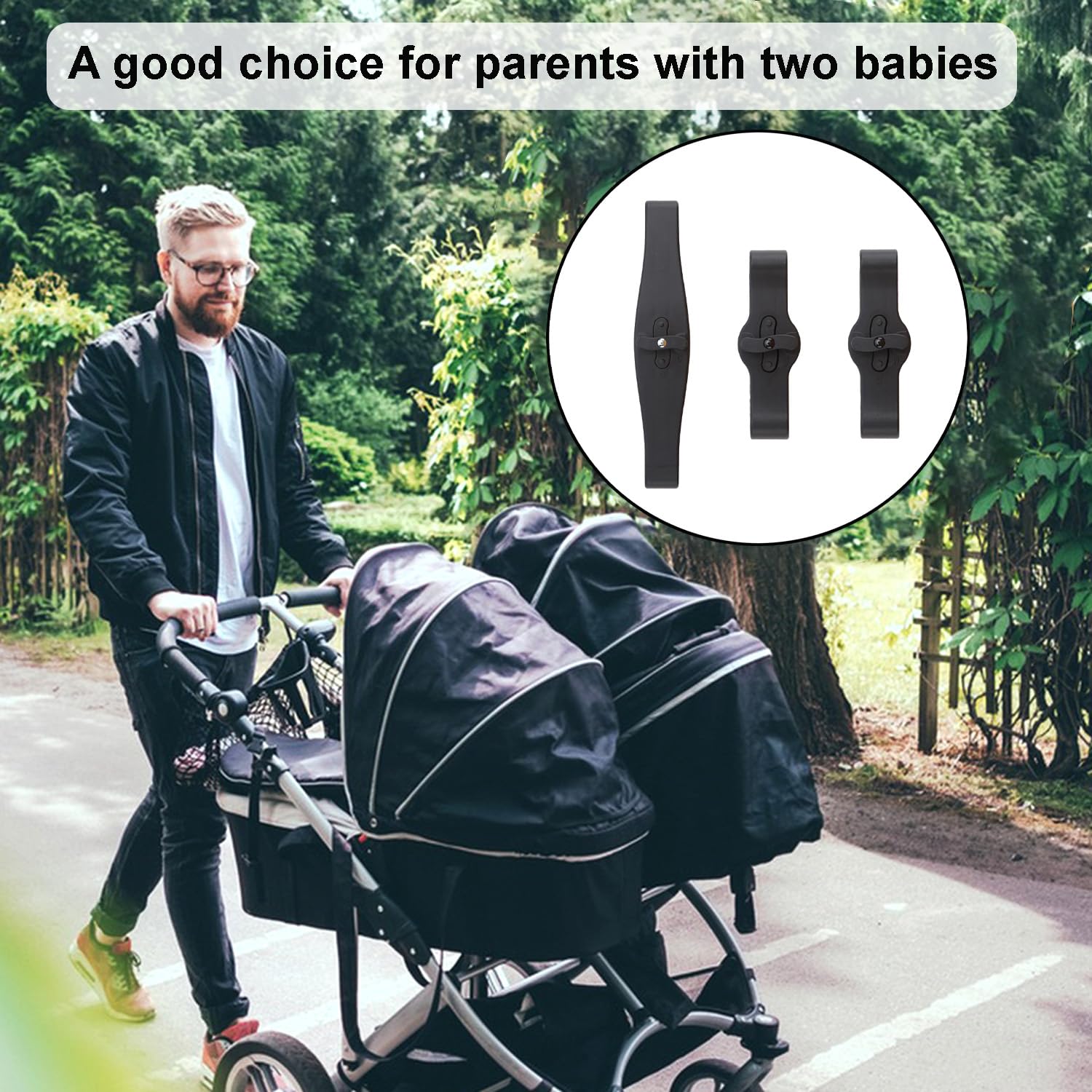 Ragyzity Babythrone compatibility provides a versatile twin-stroller solution.