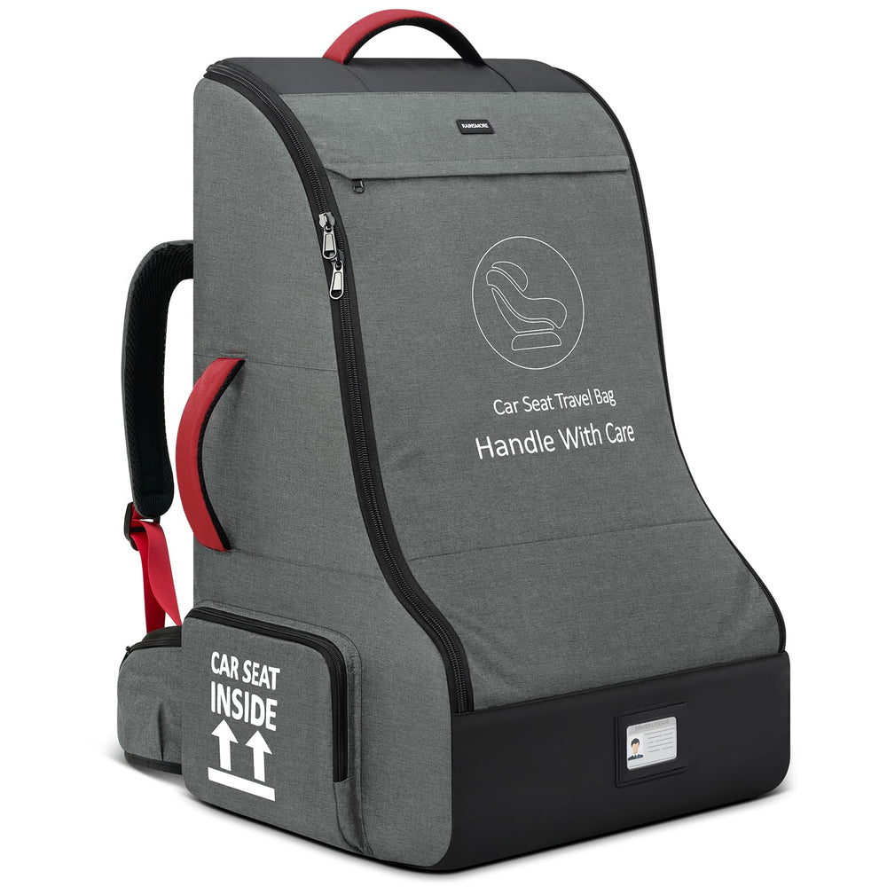 RAINSMORE large capacity bag fits most car seat models and accessories