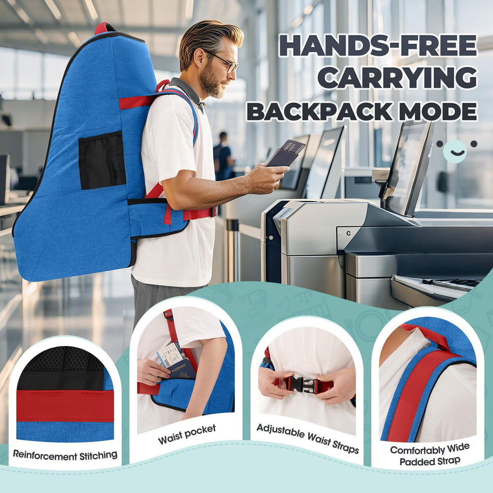 RAINSMORE interior straps secure infant car seat for safe travel