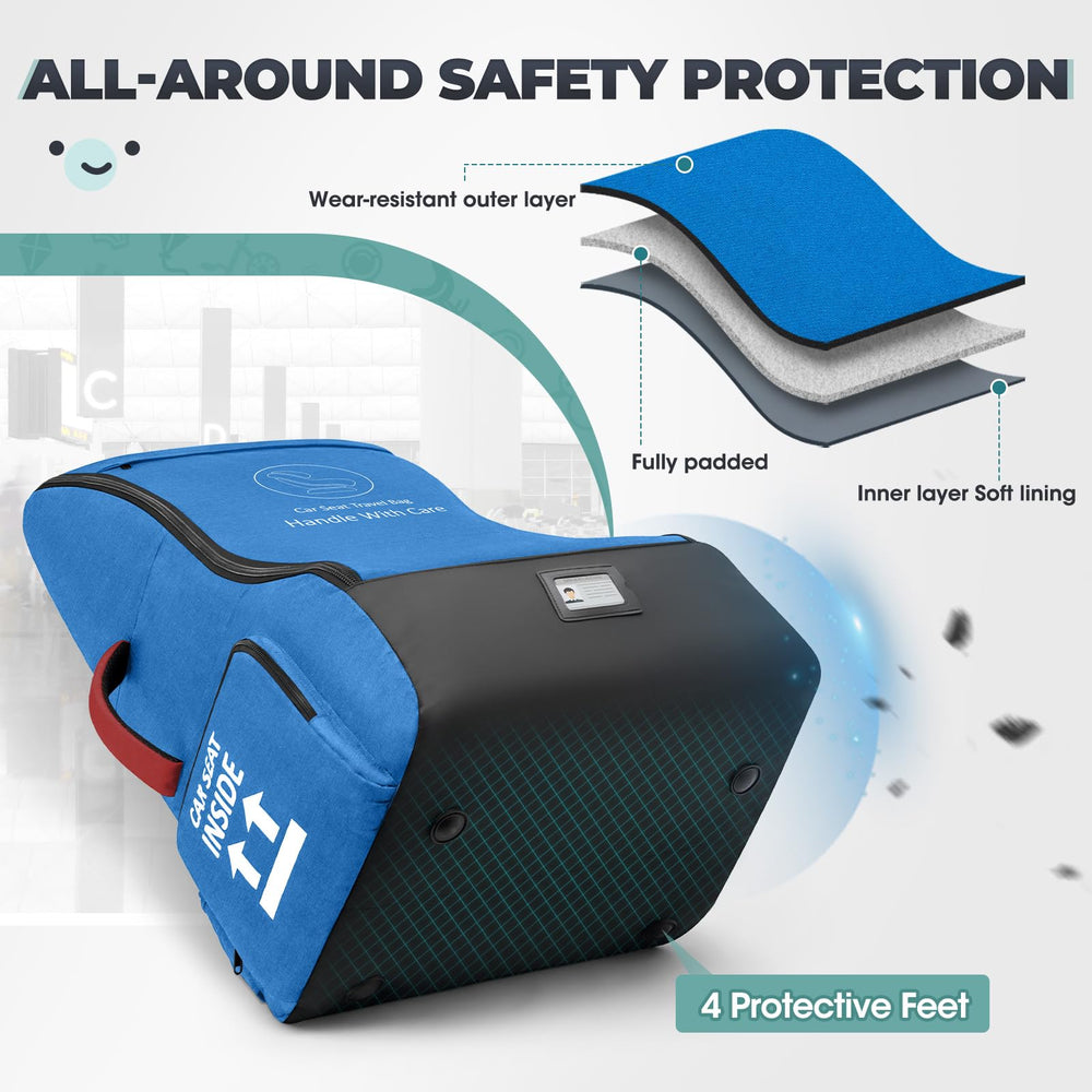 RAINSMORE water-resistant fabric shields seat from rain and dirt