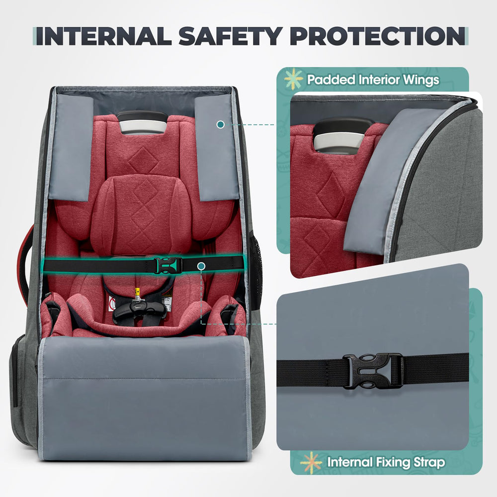 RAINSMORE waterproof and tear-resistant material protects seats from moisture and wear