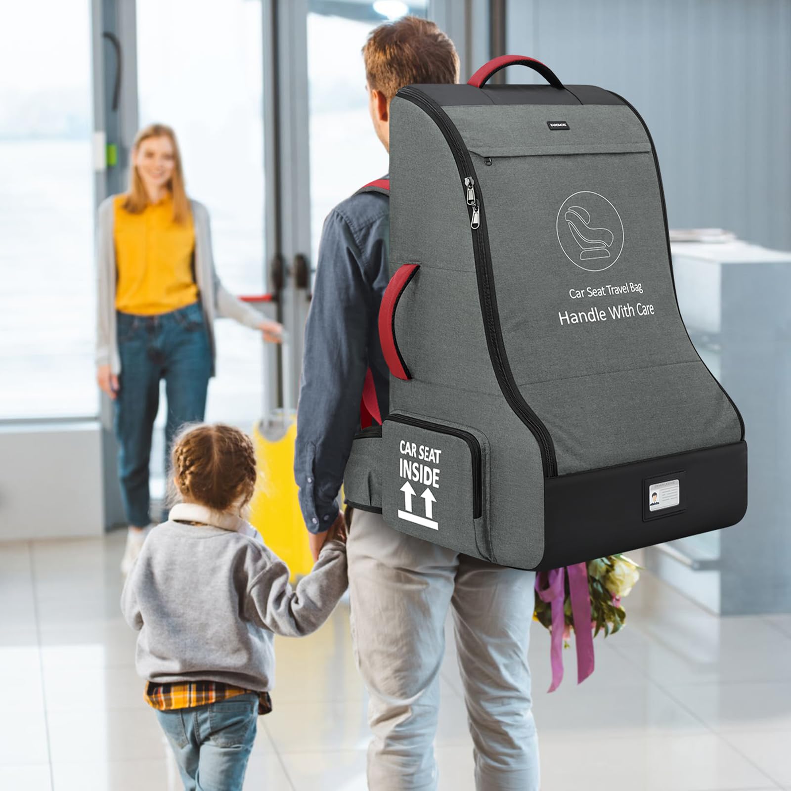 RAINSMORE wide-opening backpack design simplifies loading and unloading