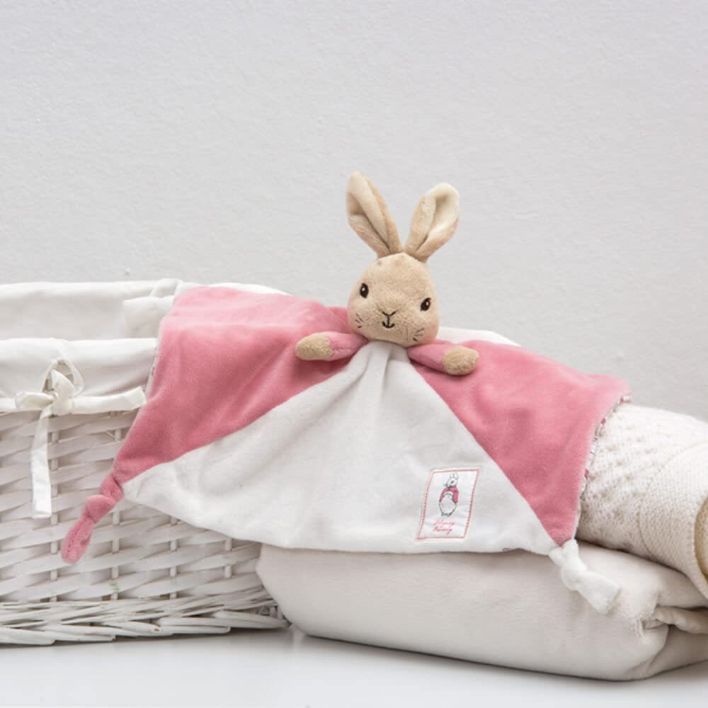 Rainbow Designs Beatrix Potter Flopsy Bunny blankie ideal for baby use from birth