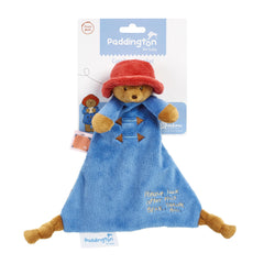 Rainbow Designs Paddington Comfort Blanket front view, soft plush for cuddling during nap time