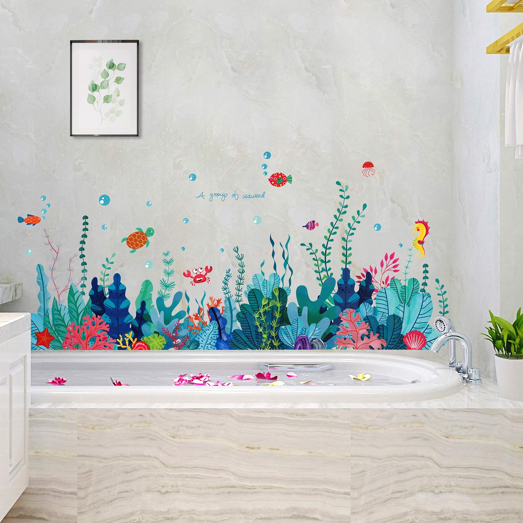 RAINBOW WSK removable wall art for quick room refresh