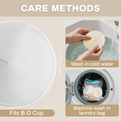 RAINFLOW pads fit the curved breast for comfortable breastfeeding