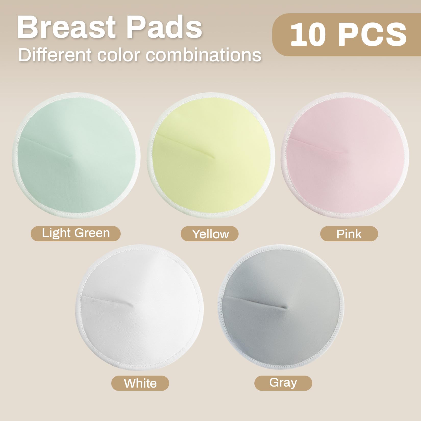RAINFLOW pads inside a nursing bra for practical use