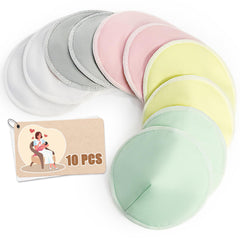 RAINFLOW nursing pads multicolor pack for comfortable day and night use