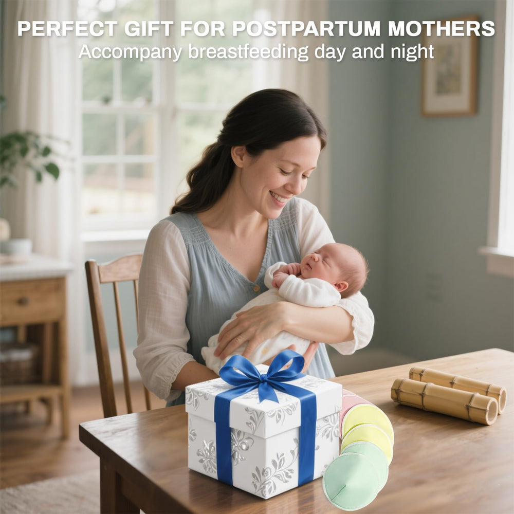 RAINFLOW washable nursing pads offer easy care for busy moms
