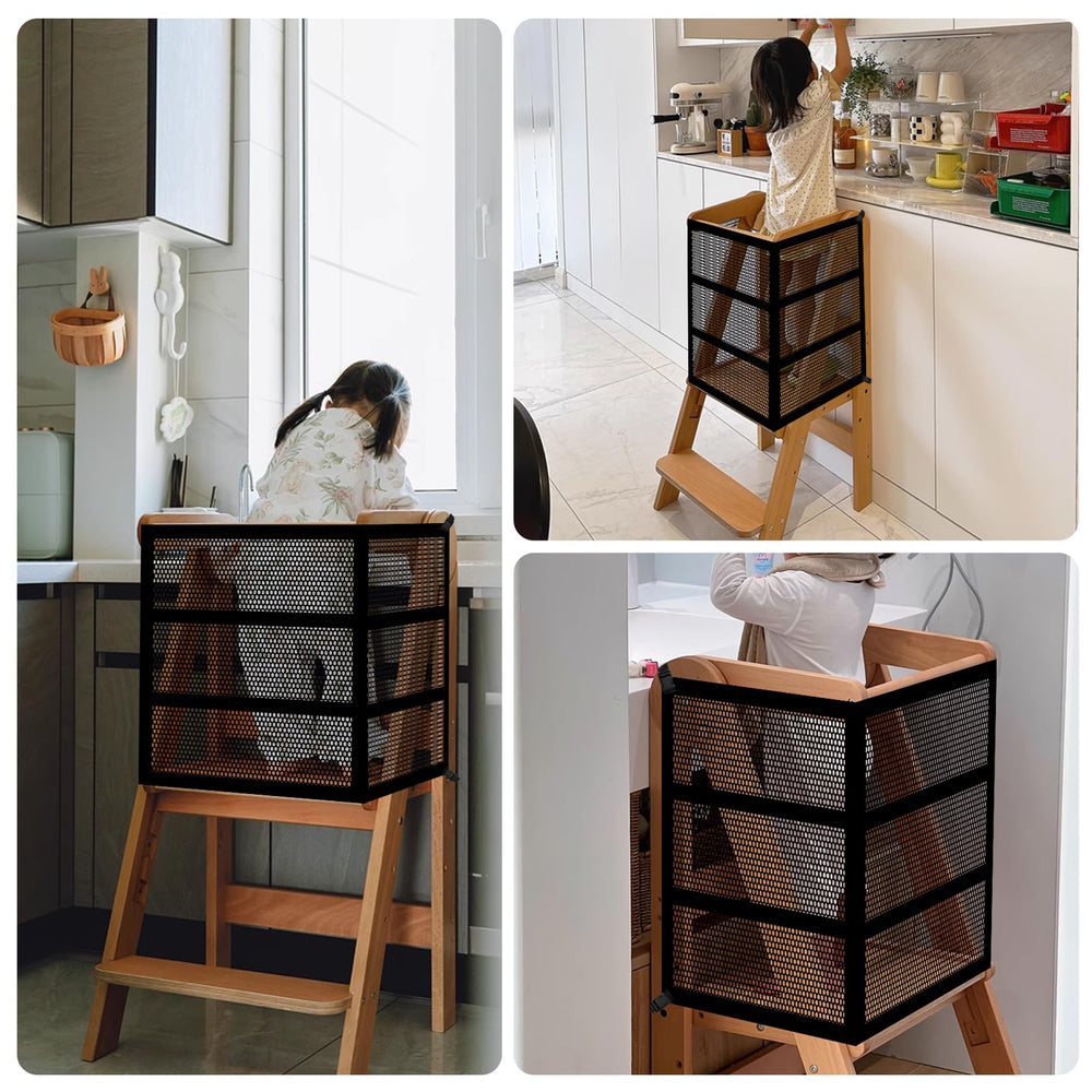 Rainmae safety net used in kitchen or dining area for shared tasks