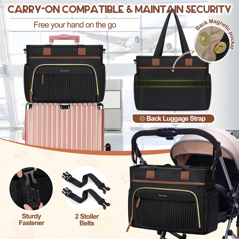 RAINSMORE detachable pacifier case for easy access.