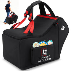 RAINSMORE infant car seat travel bag protecting Nuna Pipa during travel