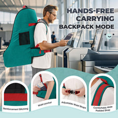 RAINSMORE interior padding demonstrates added protection during transit.