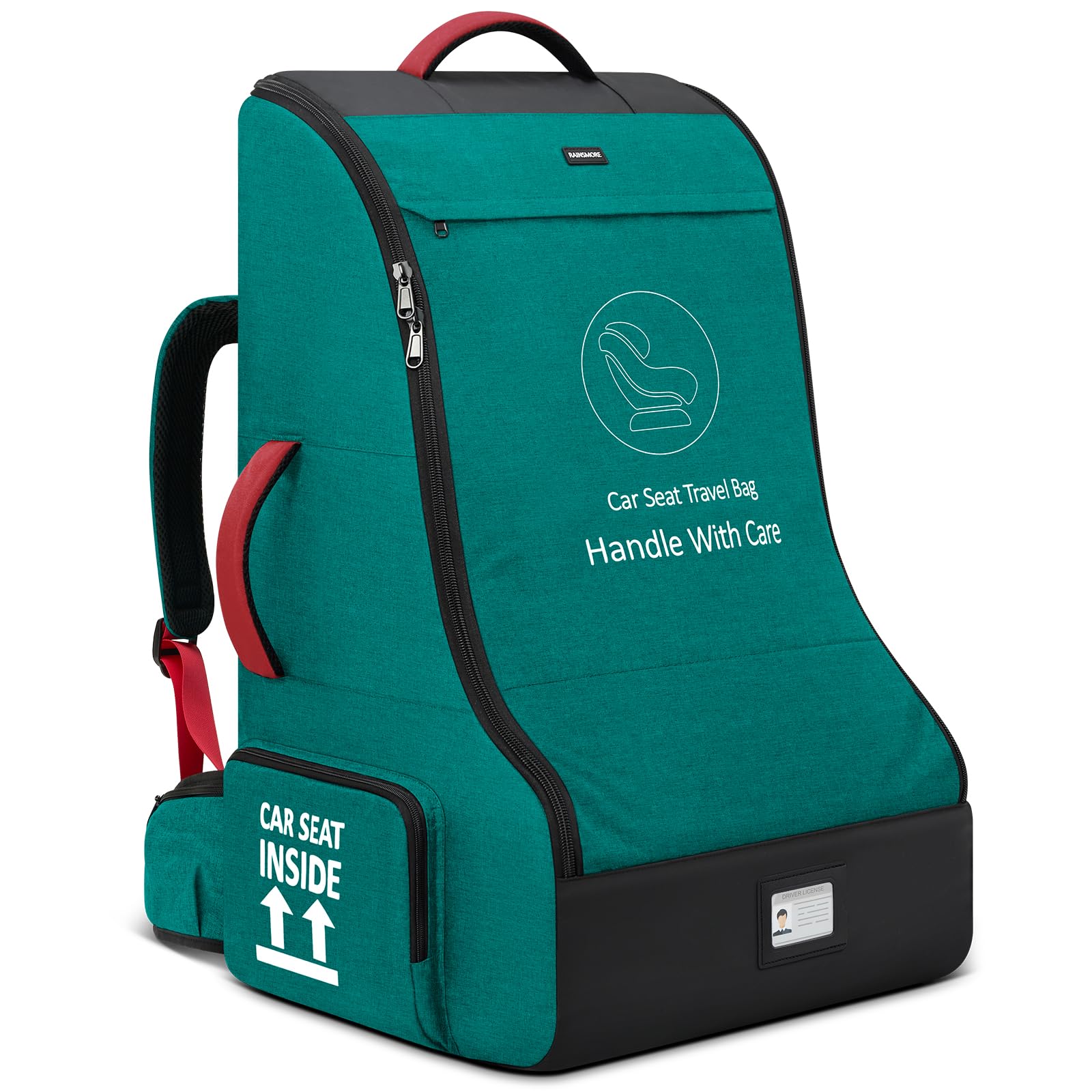 RAINSMORE compatible with infant, toddler, and booster seats for versatile trips.