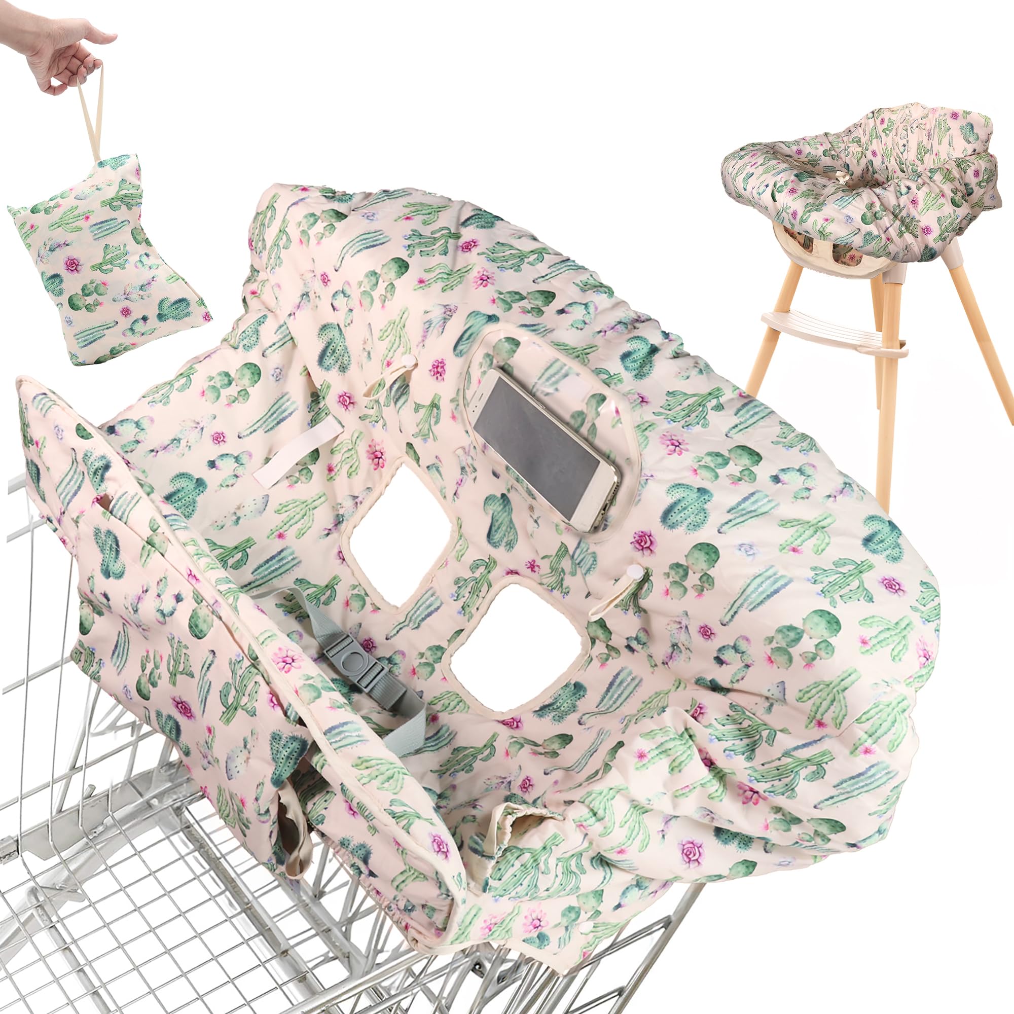 Raising Willow cart cover folding into compact travel case