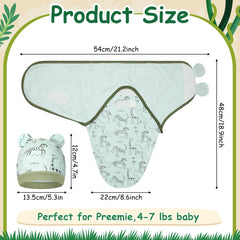 Ramede baby hats in blue-green hues keep tiny heads warm and cozy.