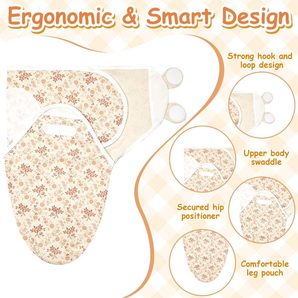 Ramede cotton swaddles offer soft texture and breathable fabric for newborn comfort.