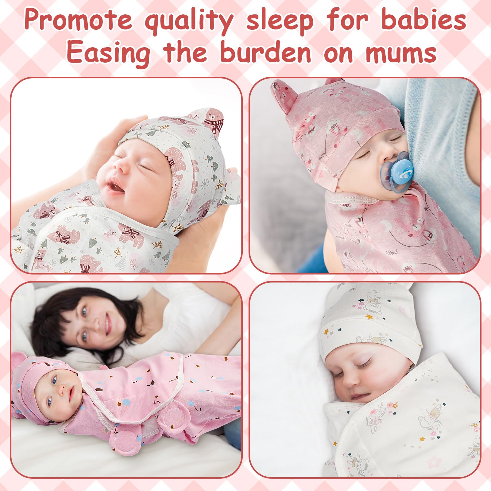 Ramede gift-ready swaddle pack suitable for baby showers.