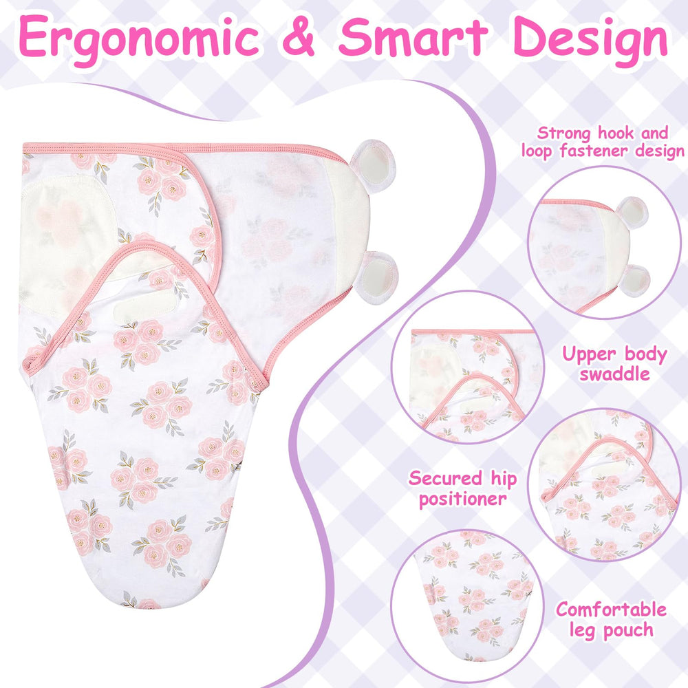 Ramede cotton swaddle close-up shows breathable fabric and soft texture