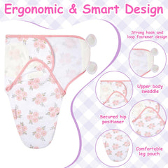 Ramede cotton swaddle close-up shows breathable fabric and soft texture