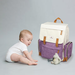 Ramhorn diaper bag main compartment keeps baby items organized