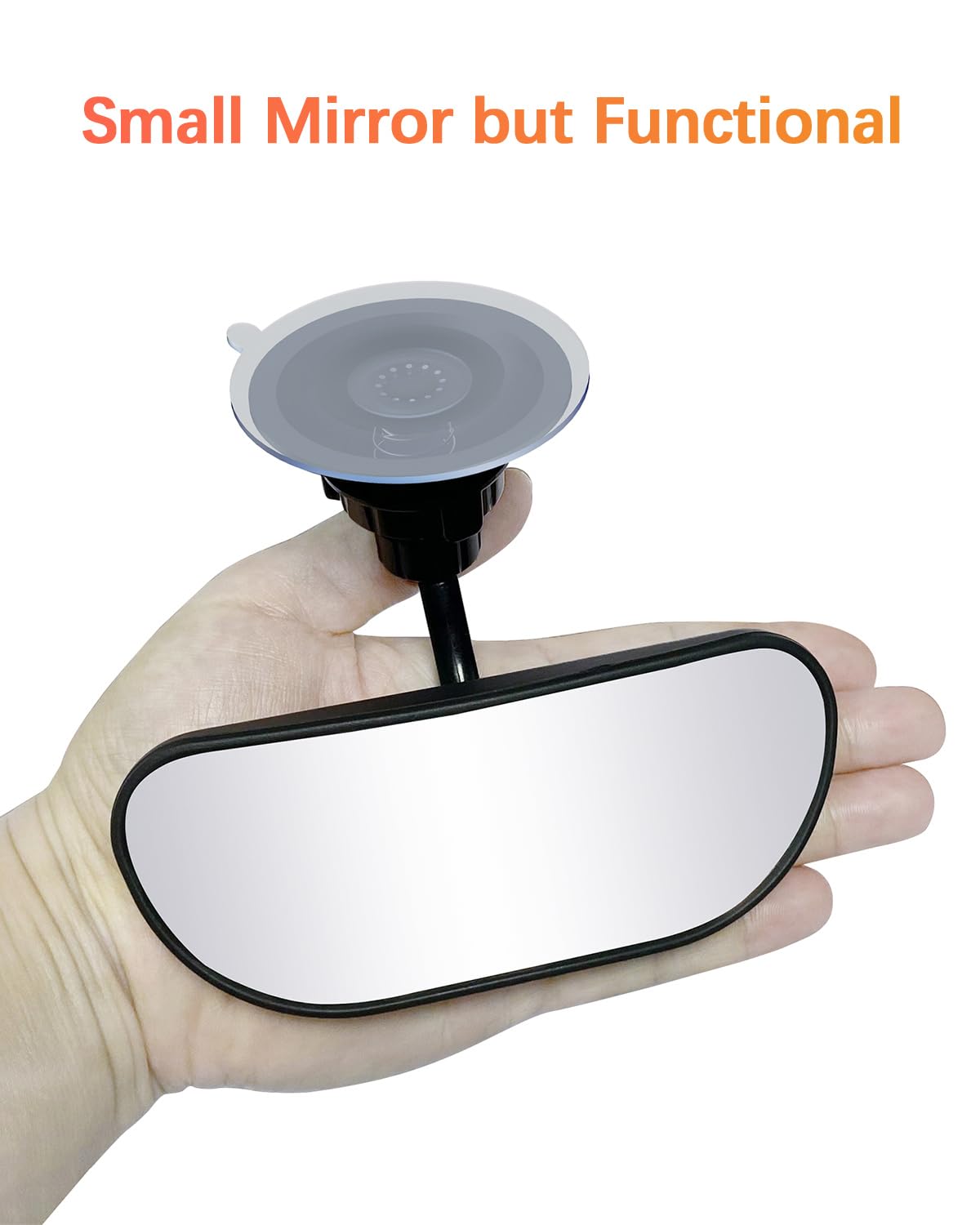 Range Tour rearview mirror provides clearer visibility for confident driving.