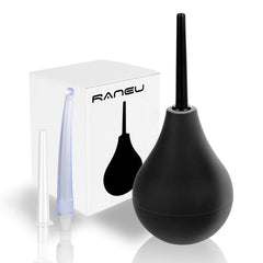 RANEU enema bulb and 4-piece kit for versatile anal cleansing