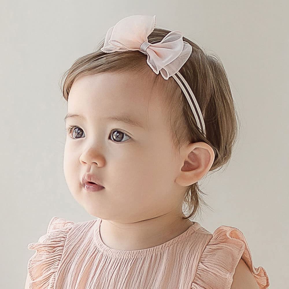 Rannyrena headband as photography prop for newborn and toddler shoots