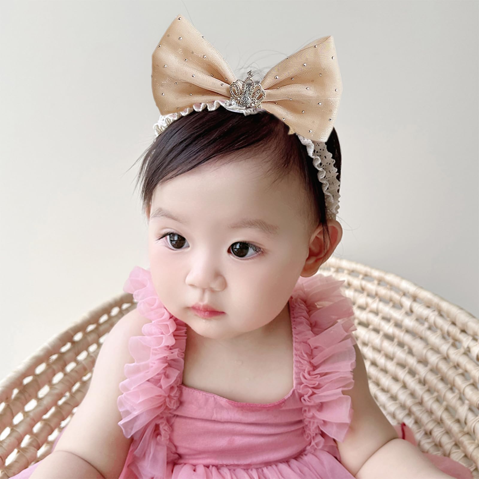 Rannyrena baby shower outfit accessory pairs with dresses for special moments.